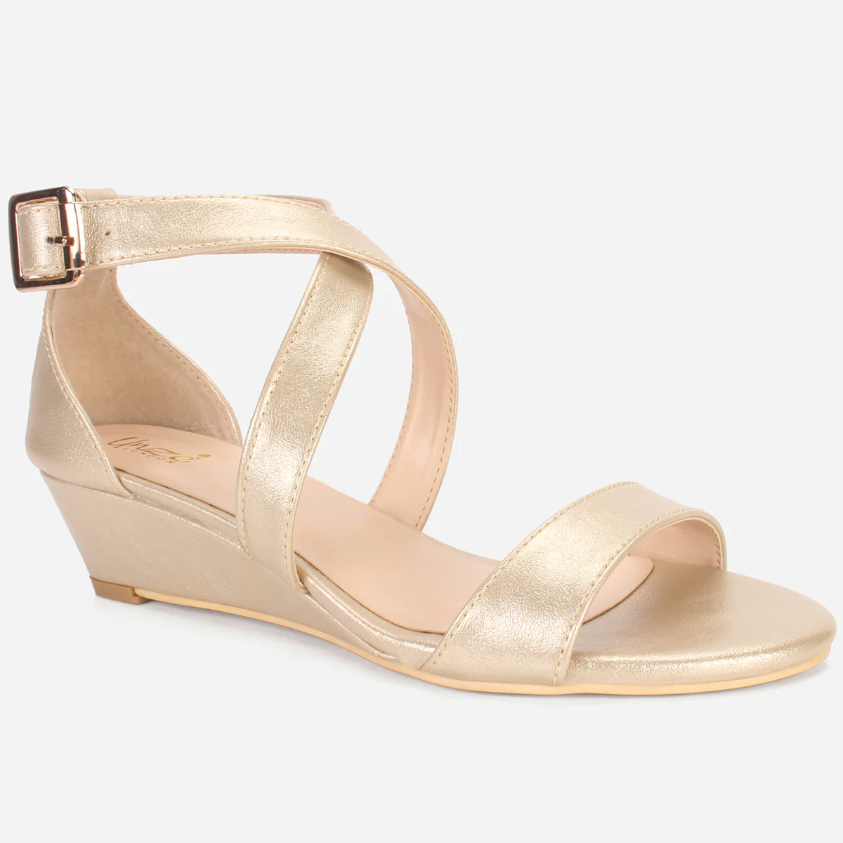 Womens "SHIETEL" Glittery Open Toe Summer Sandals