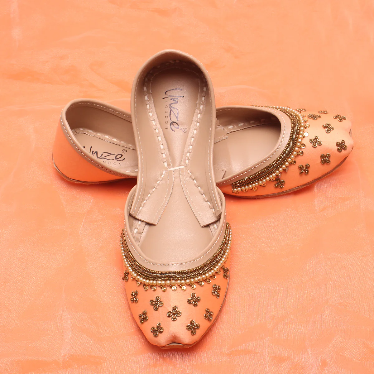 Womens "SILKE" Stylish Party Khussa - Image 6