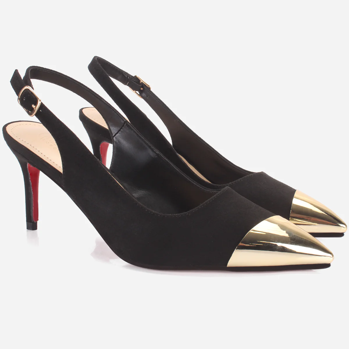 Women's "SILVIA" Decorated Toe Party Heeled Sandals - Image 2