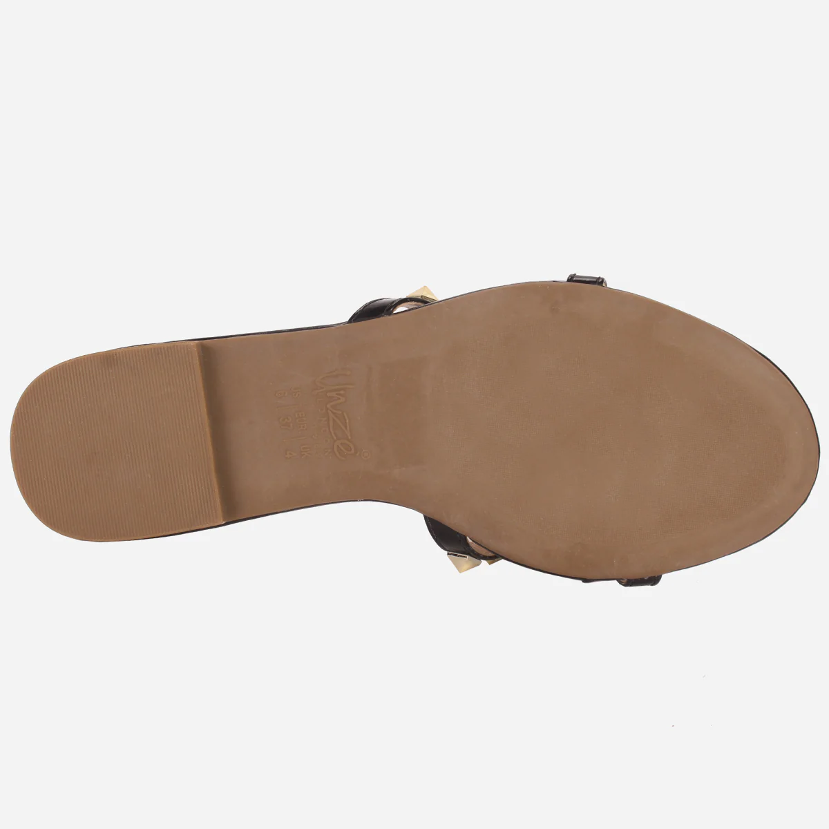 Womens "SKYLER" Stud Adorned Thong Summer Slippers - Image 5