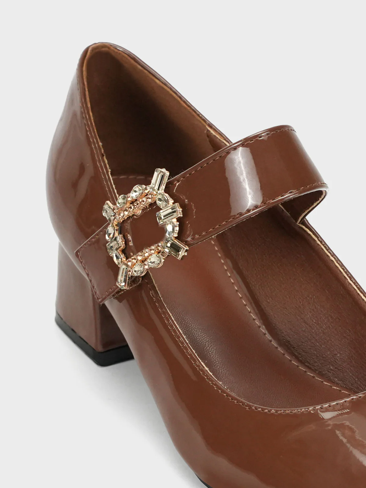 Women's "SOLVEIG" Buckle Detailing Courts - Image 4
