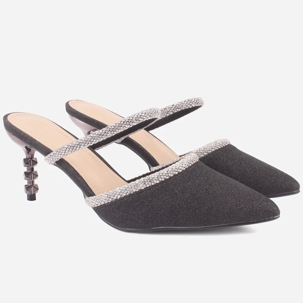 Women's "SONAB" Pointy Embellished Sandals - Image 2