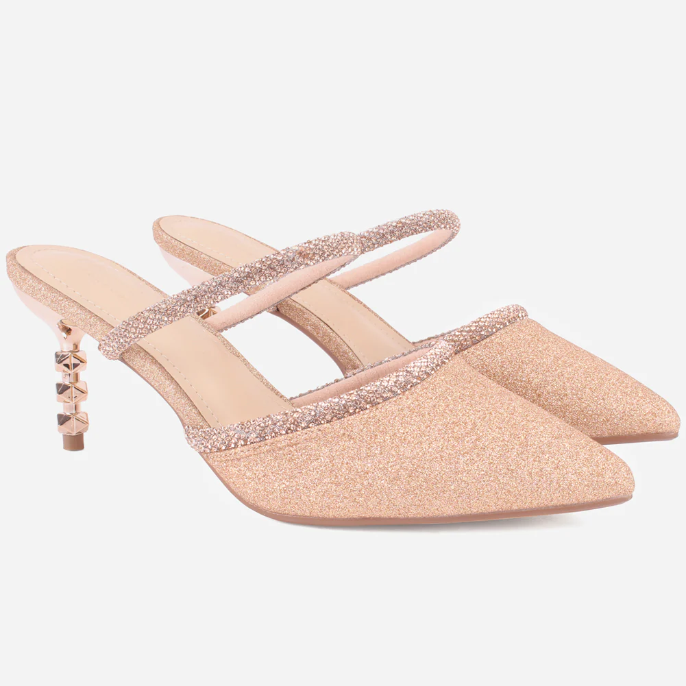 Women's "SONAB" Pointy Embellished Sandals - Image 2