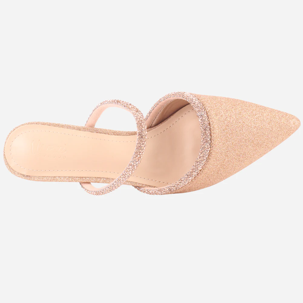 Women's "SONAB" Pointy Embellished Sandals - Image 4