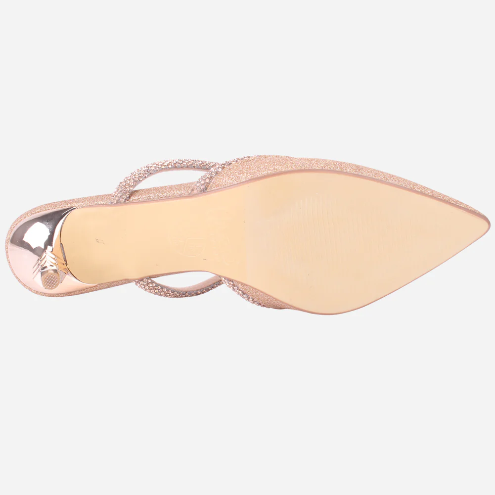 Women's "SONAB" Pointy Embellished Sandals - Image 5