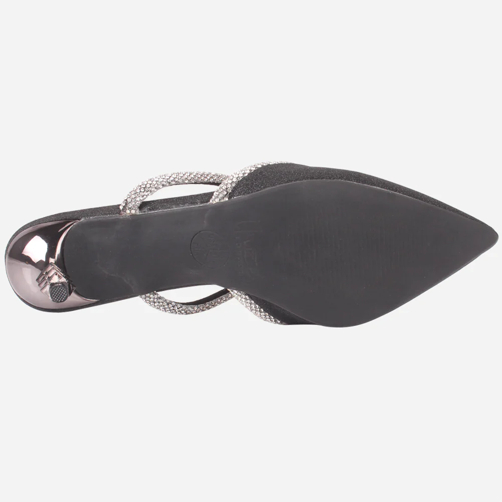 Women's "SONAB" Pointy Embellished Sandals - Image 5