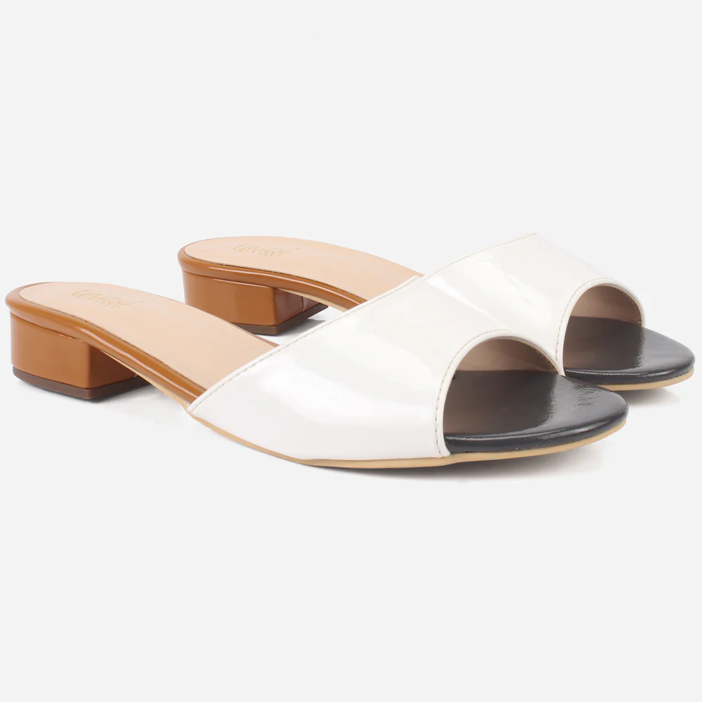 Womens "STAVIA" Glossy Summer Shoes - Image 2