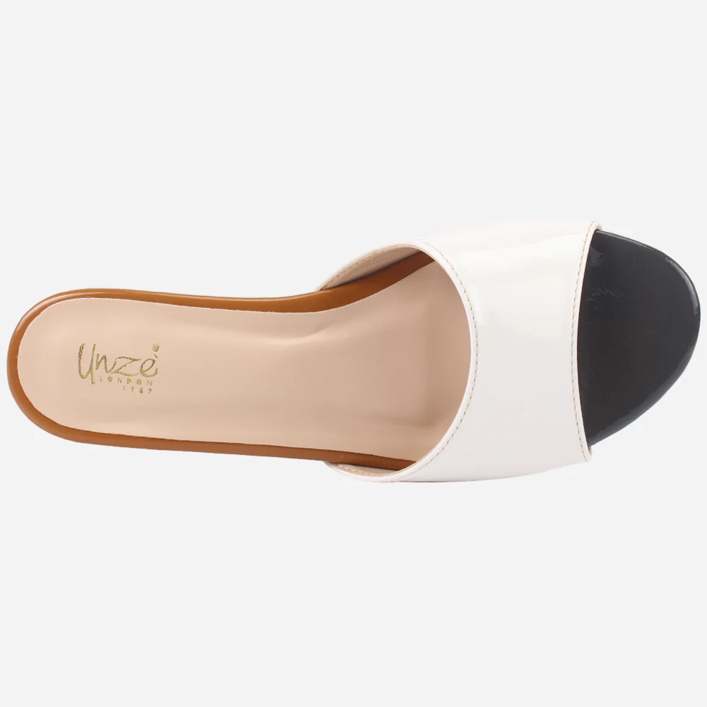 Womens "STAVIA" Glossy Summer Shoes - Image 4