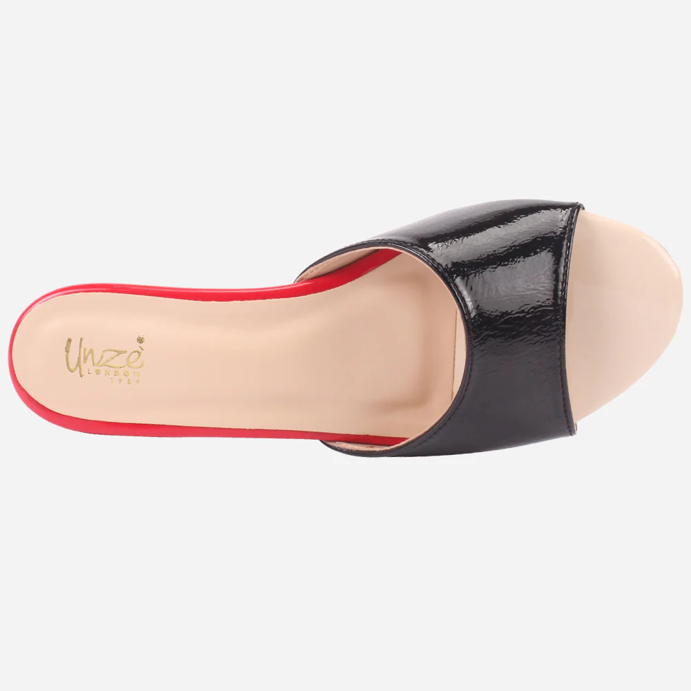 Womens "STAVIA" Glossy Summer Shoes - Image 4