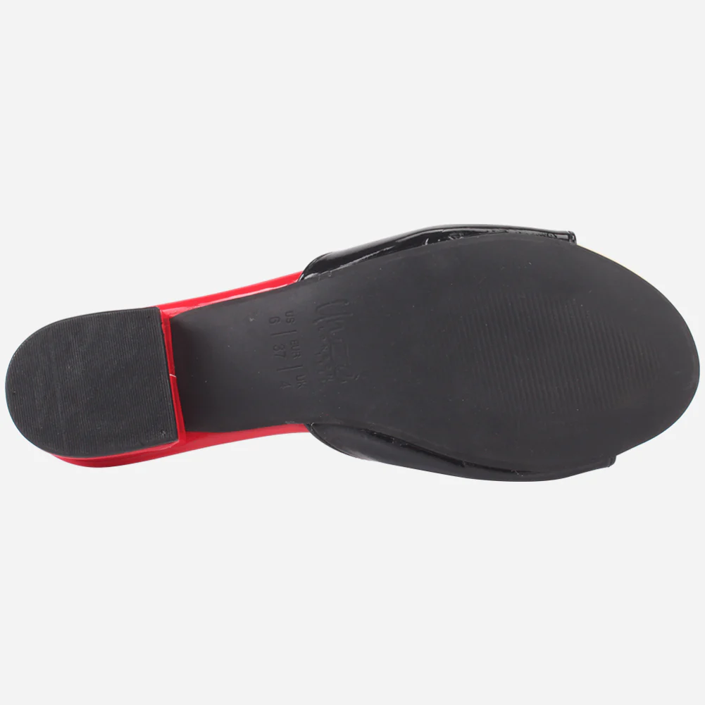 Womens "STAVIA" Glossy Summer Shoes - Image 5