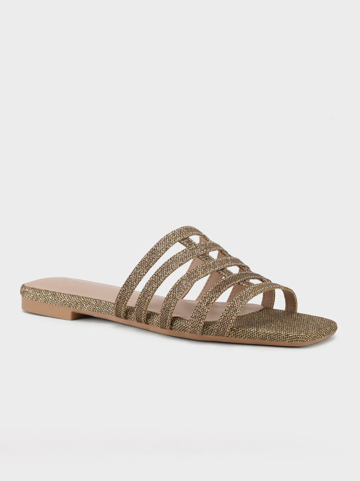 Womens "STEARCH" Strappy Casual Slippers - Image 2