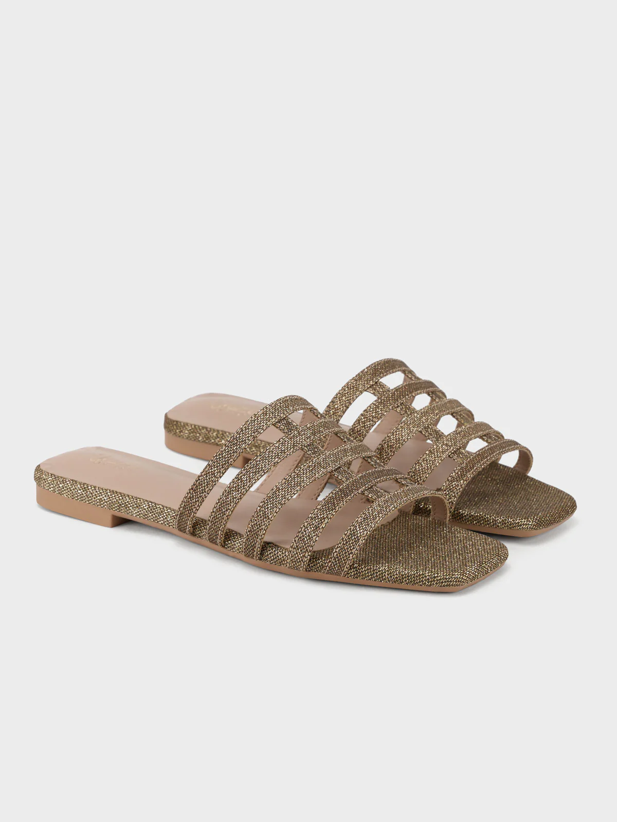 Womens "STEARCH" Strappy Casual Slippers - Image 4
