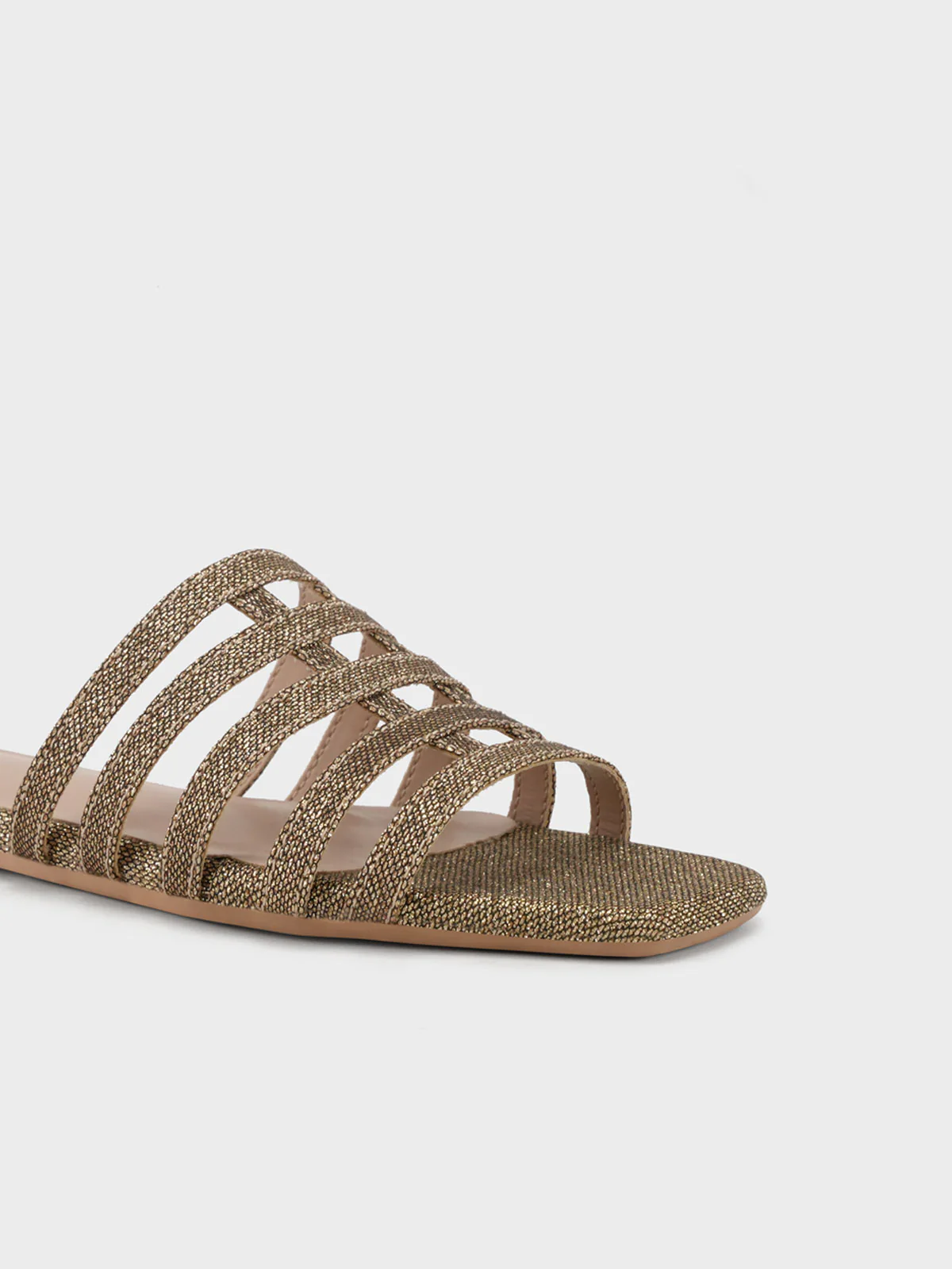 Womens "STEARCH" Strappy Casual Slippers - Image 5