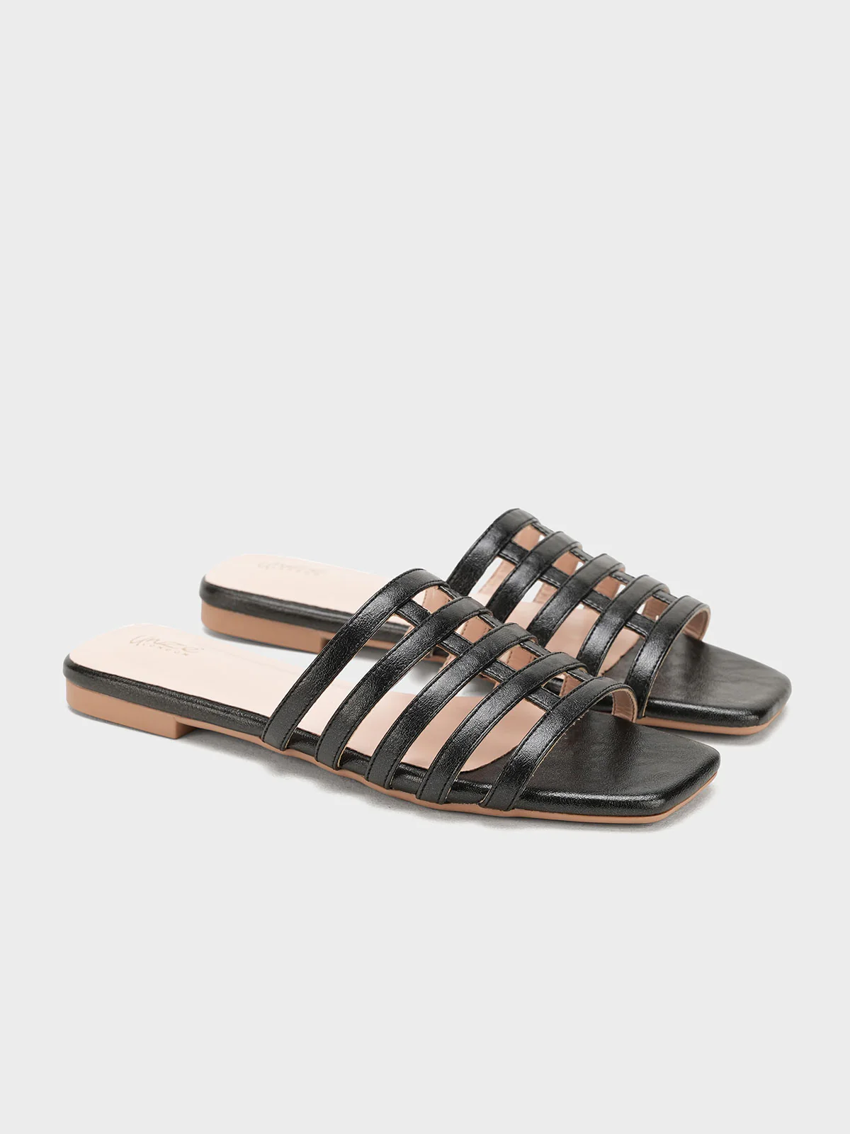 Womens "STEARCH" Strappy Casual Slippers - Image 2