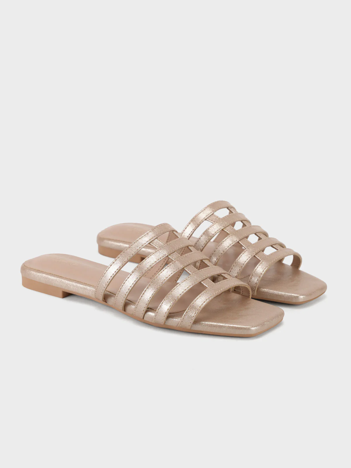Womens "STEARCH" Strappy Casual Slippers - Image 4