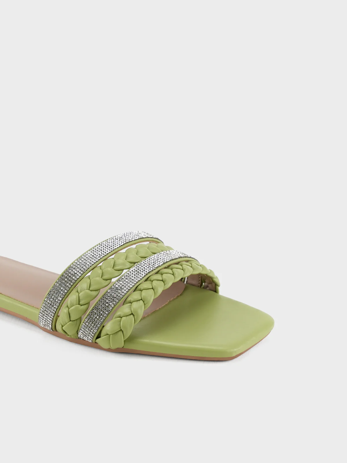 Womens "STEPCHIC" Flat Casual Slippers - Image 5