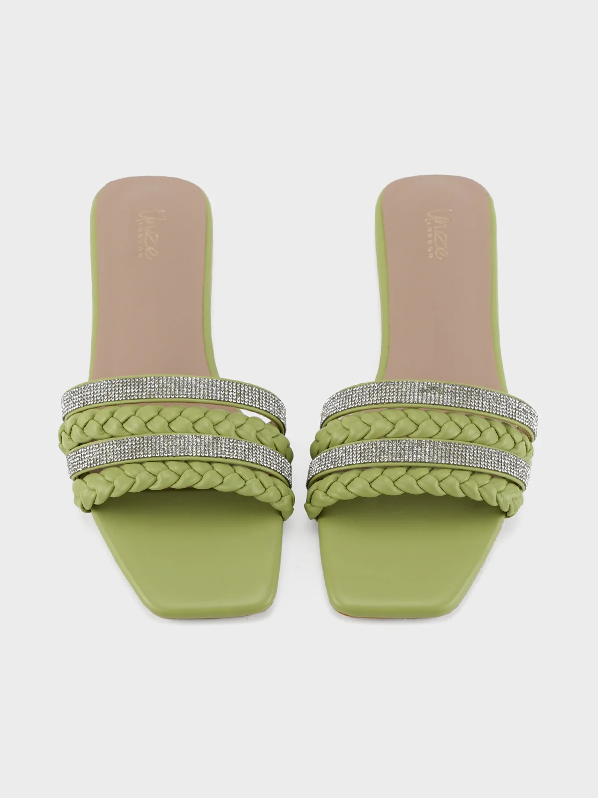 Womens "STEPCHIC" Flat Casual Slippers - Image 6