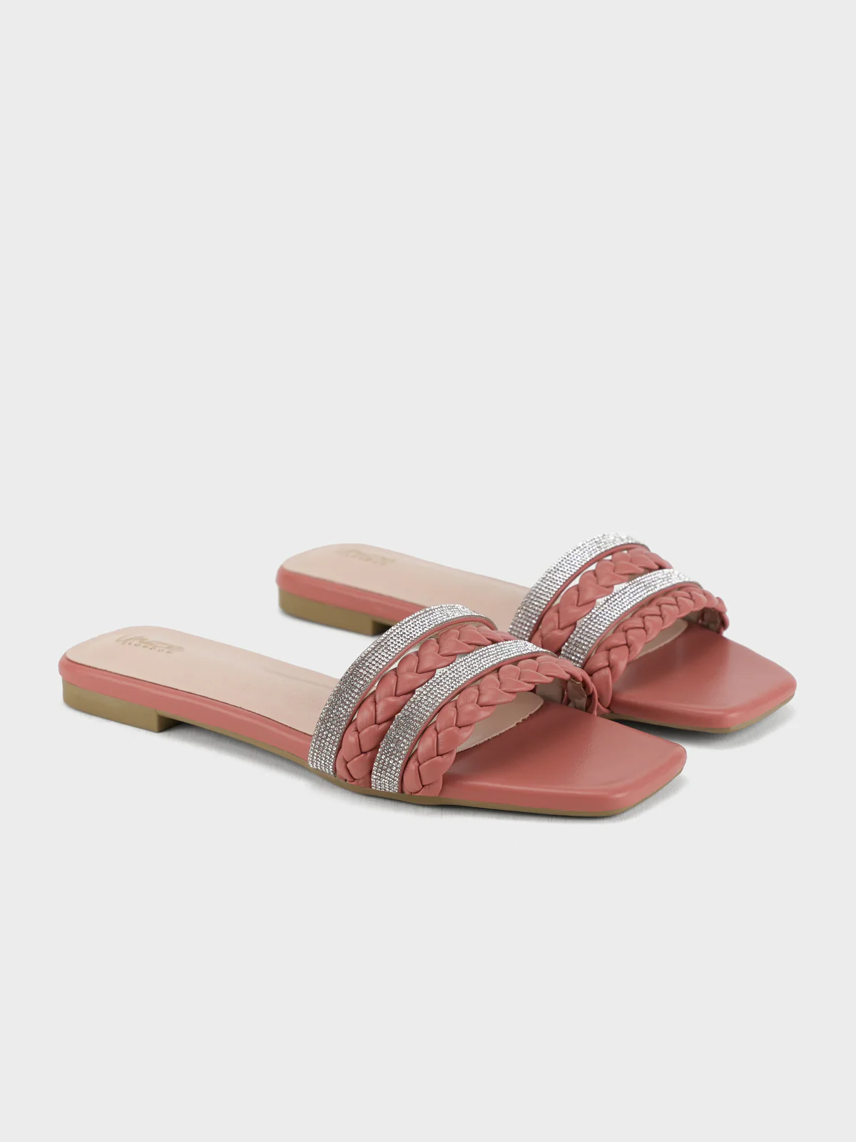 Womens "STEPCHIC" Flat Casual Slippers - Image 4