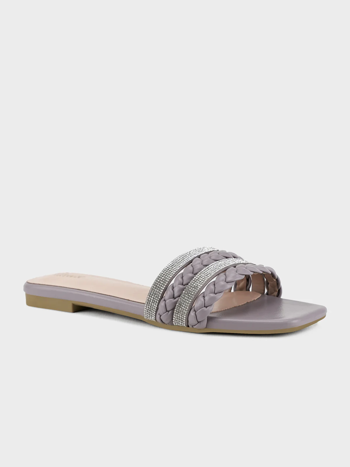 Womens "STEPCHIC" Flat Casual Slippers - Image 2