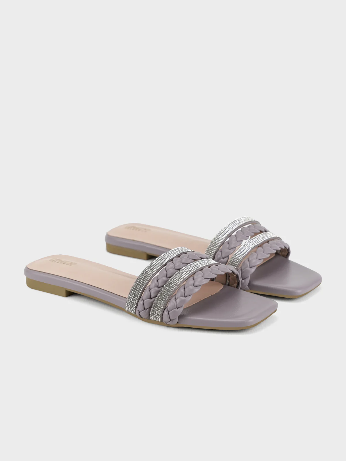 Womens "STEPCHIC" Flat Casual Slippers - Image 4