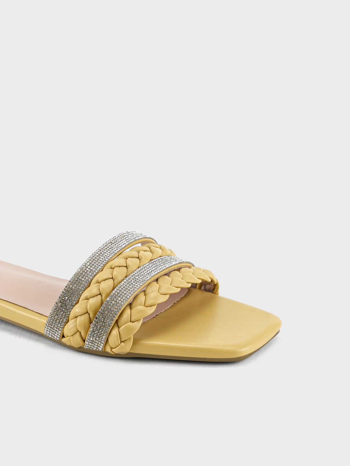 Womens "STEPCHIC" Flat Casual Slippers - Image 5