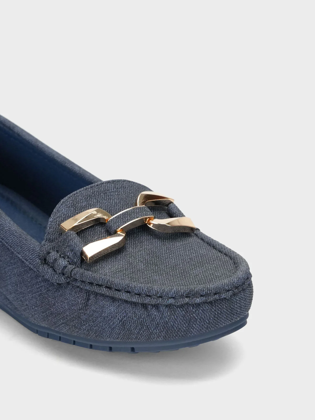 Womens "SUTARA" Comfy Buckle Moccasins - Image 4