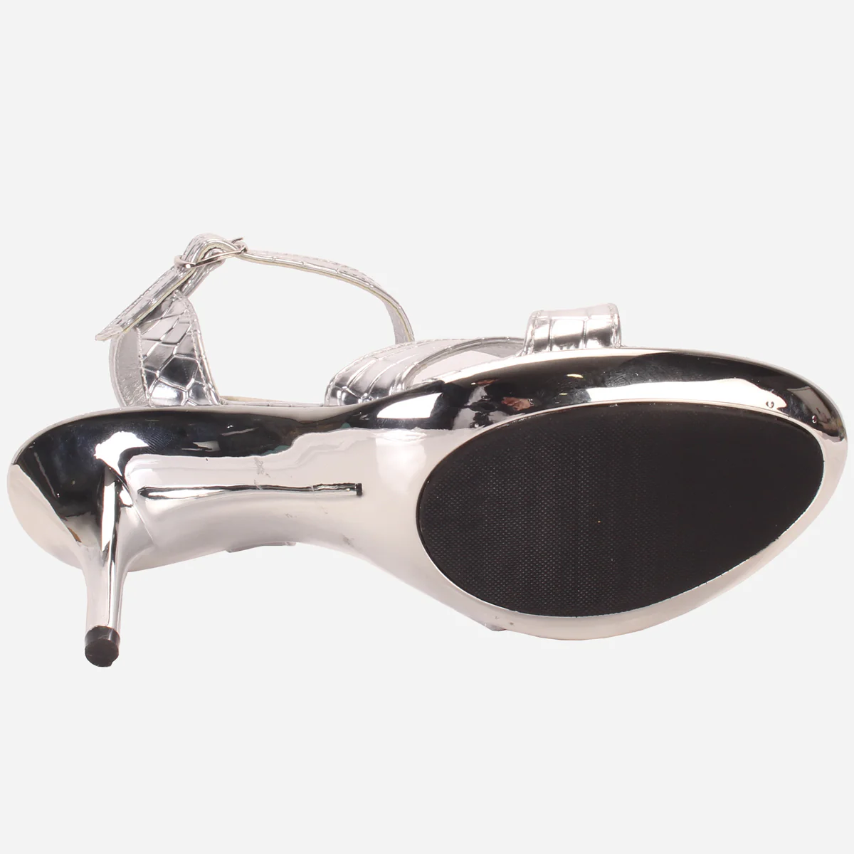 Womens "TABBAT" Shimmery Party Sandals - Image 5
