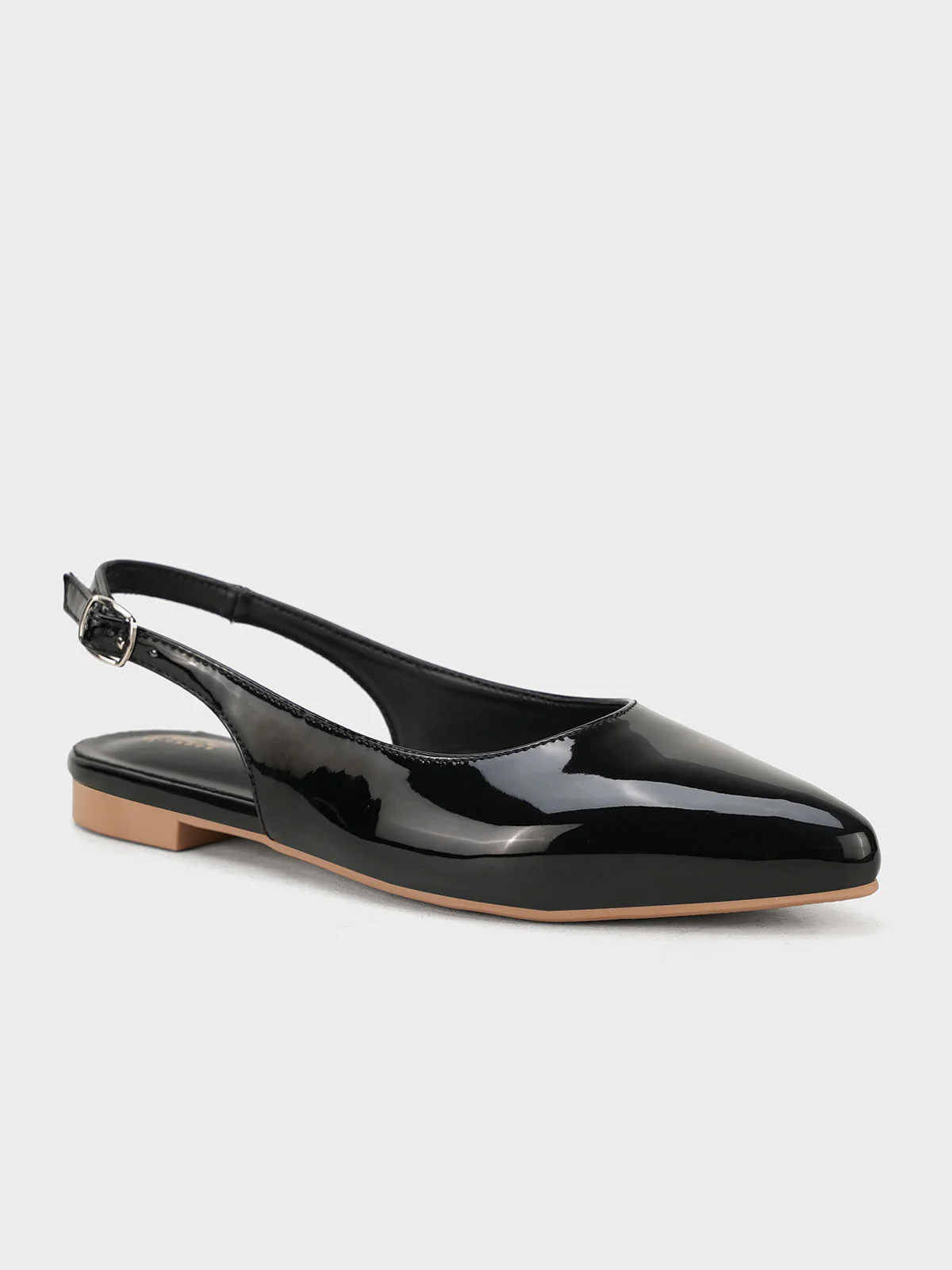 Women's "TAJEZWI" Patent Pointed Flat Shoes
