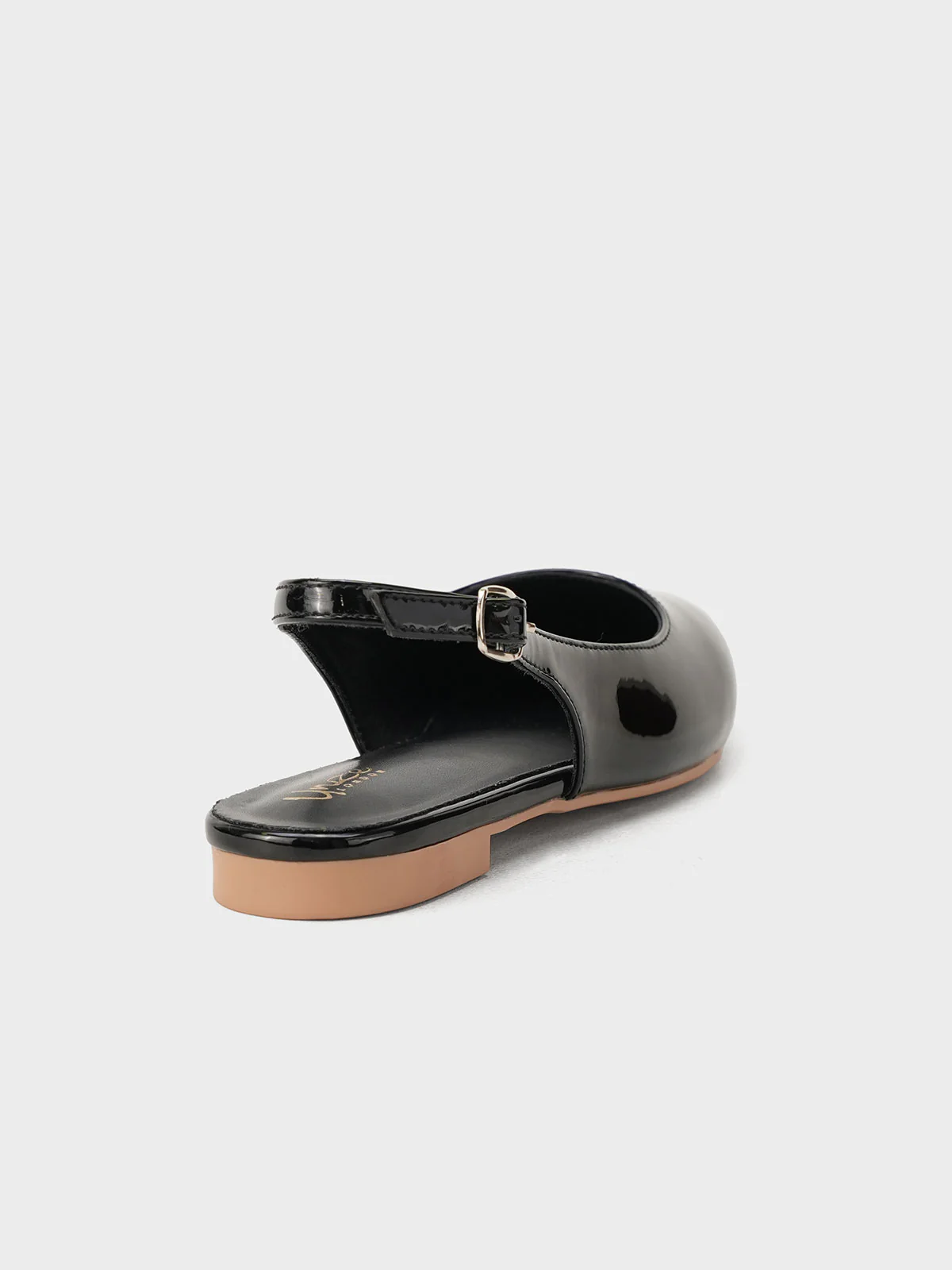 Women's "TAJEZWI" Patent Pointed Flat Shoes - Image 3