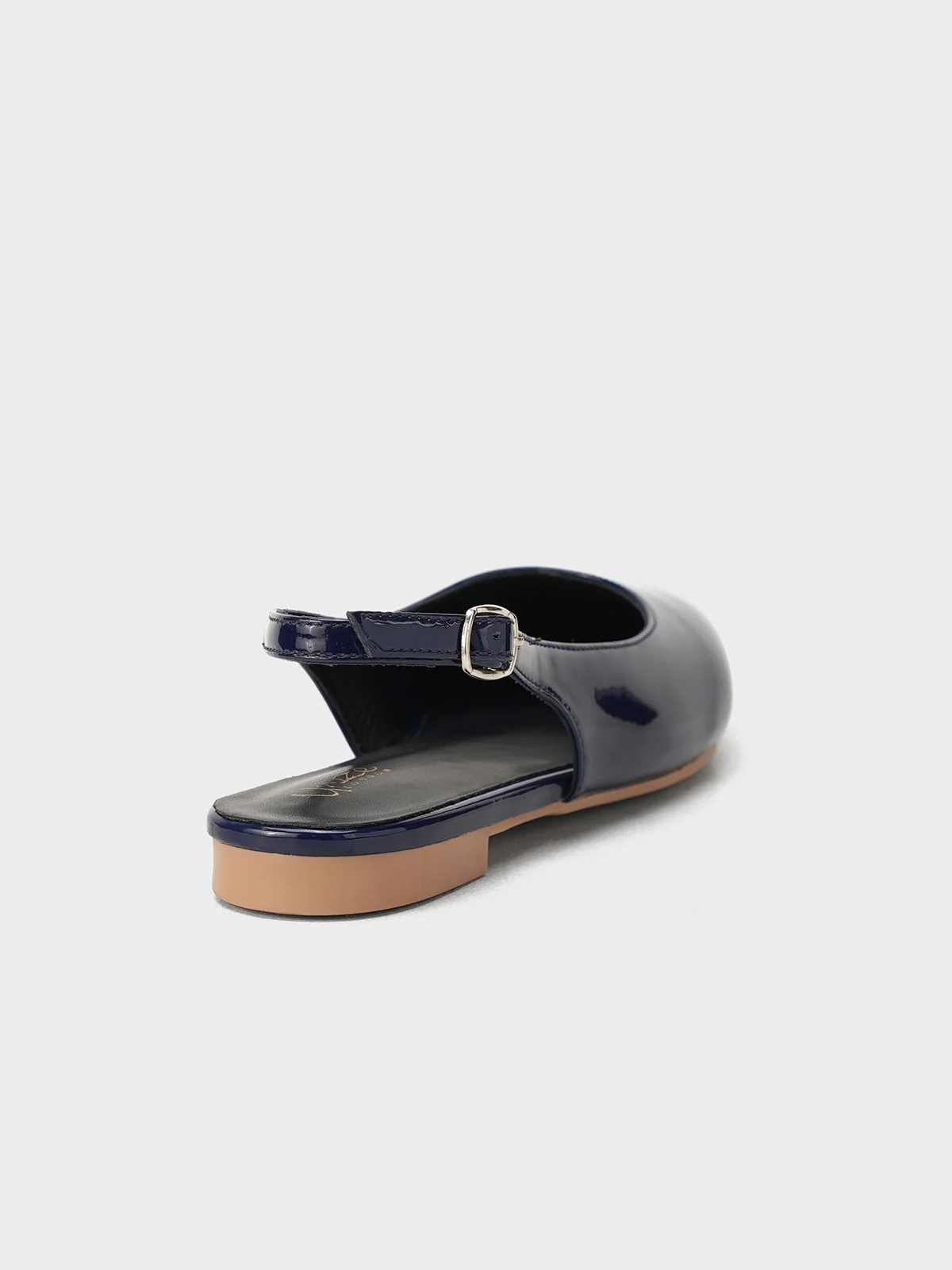 Women's "TAJEZWI" Patent Pointed Flat Shoes - Image 3
