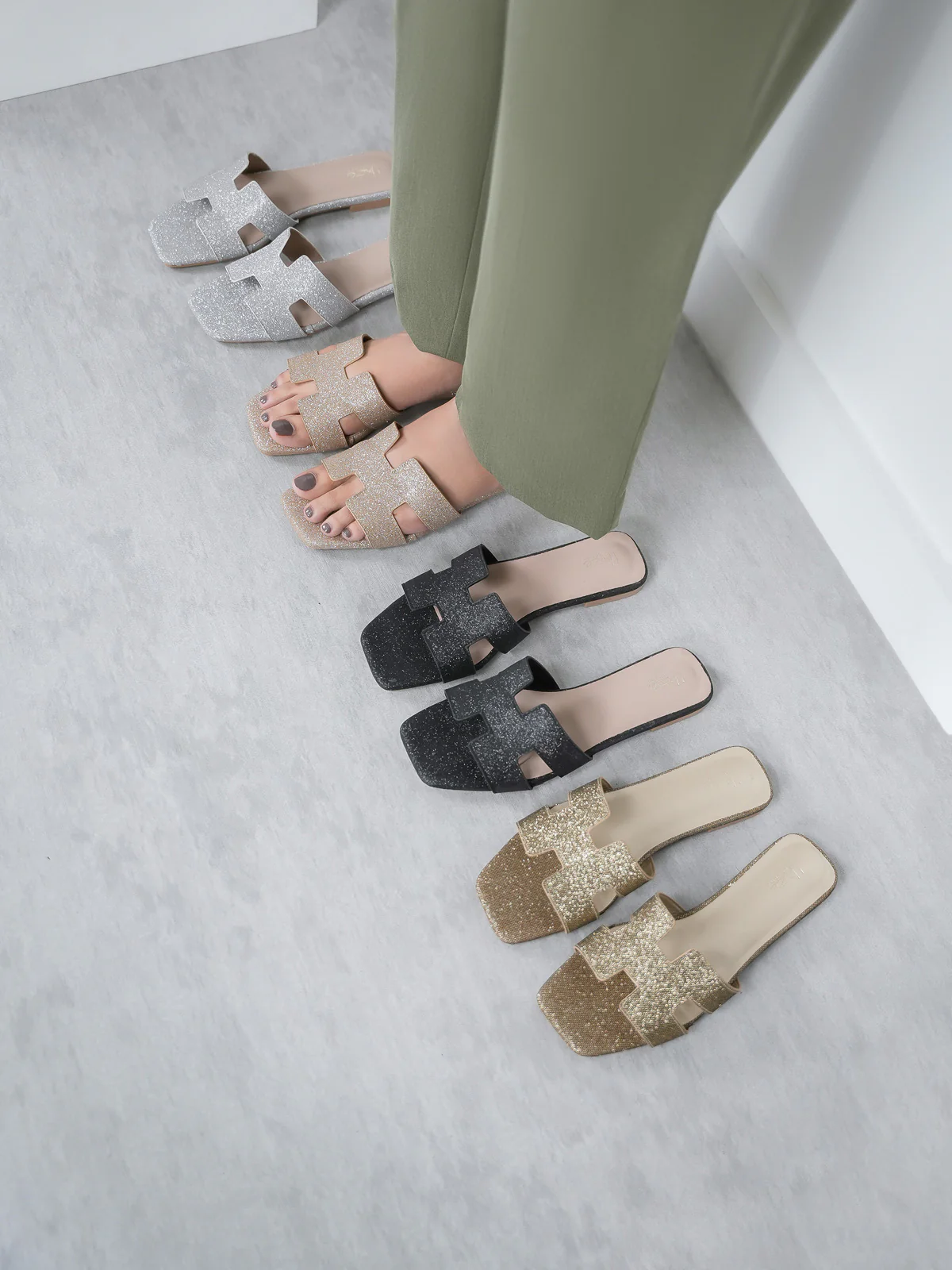 Women's "TINES" Fancy Evening Slippers - Image 6