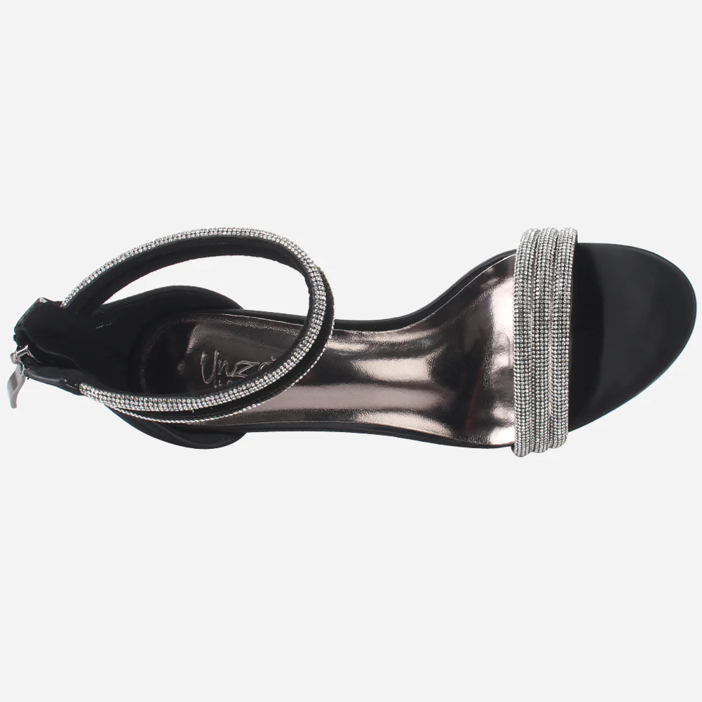 Women's "TITLY" Embellished Stiletto Evening Sandals - Image 4