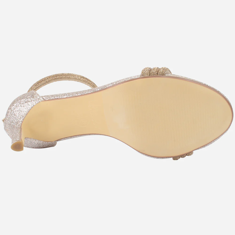 Women's "TITLY" Embellished Stiletto Evening Sandals - Image 5