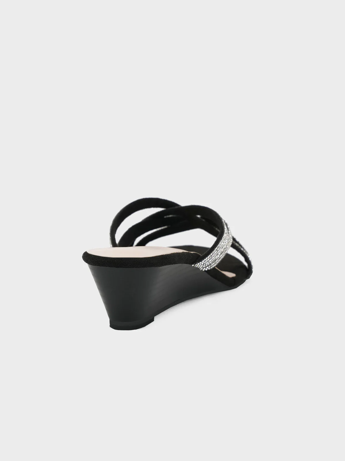 Womens "TOMEDUS" Cross Over Wedge Sandals - Image 3