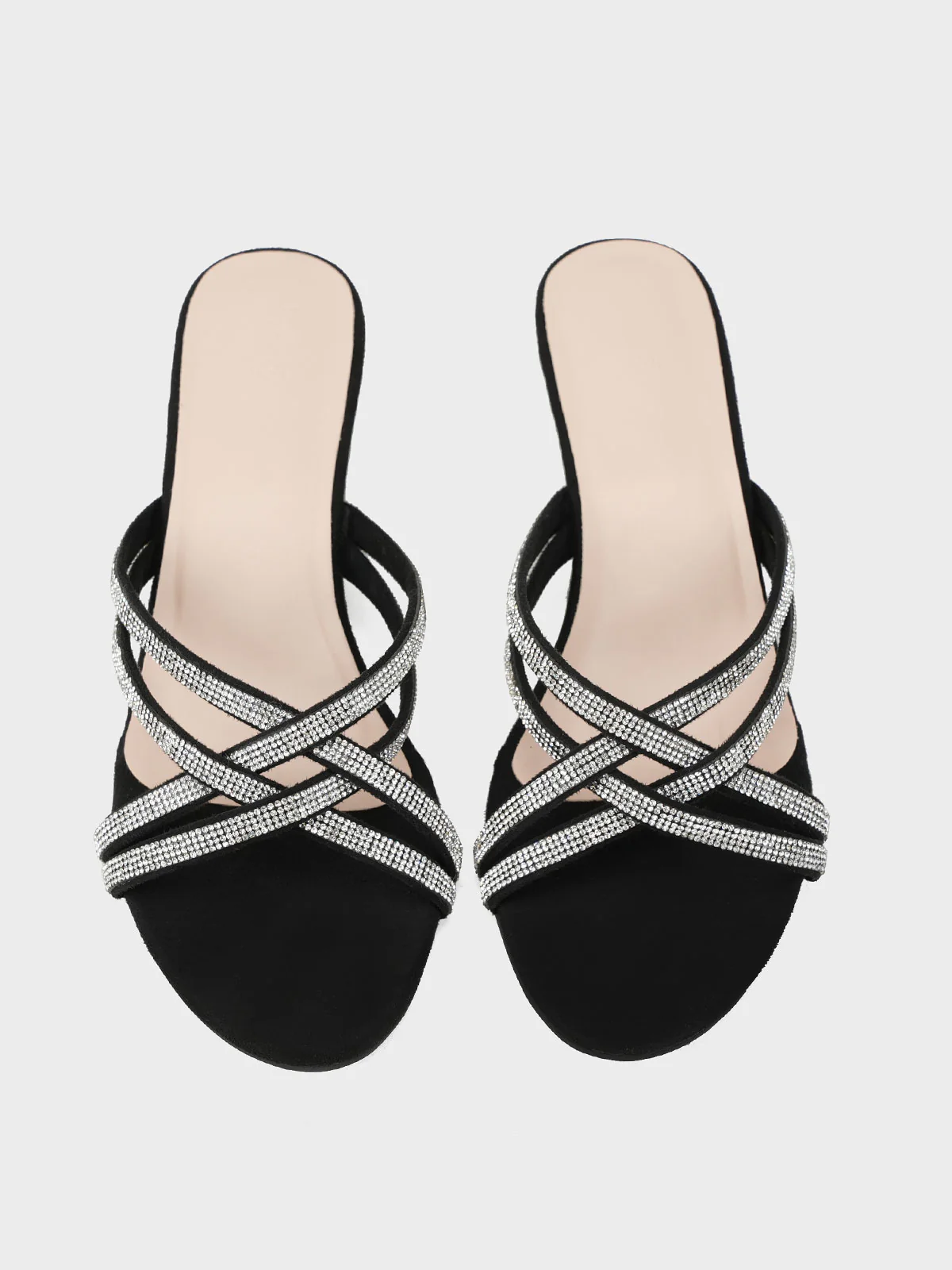 Womens "TOMEDUS" Cross Over Wedge Sandals - Image 5