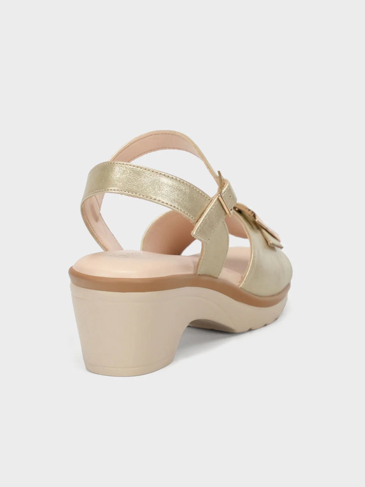 Women's "TRUONG" Shimmer Block Heel Sandals - Image 3