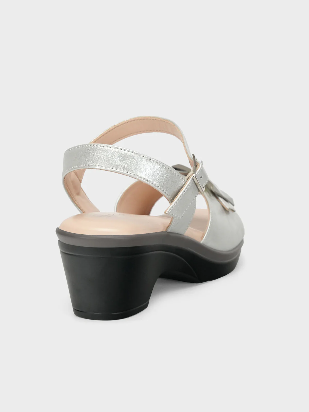 Women's "TRUONG" Shimmer Block Heel Sandals - Image 3