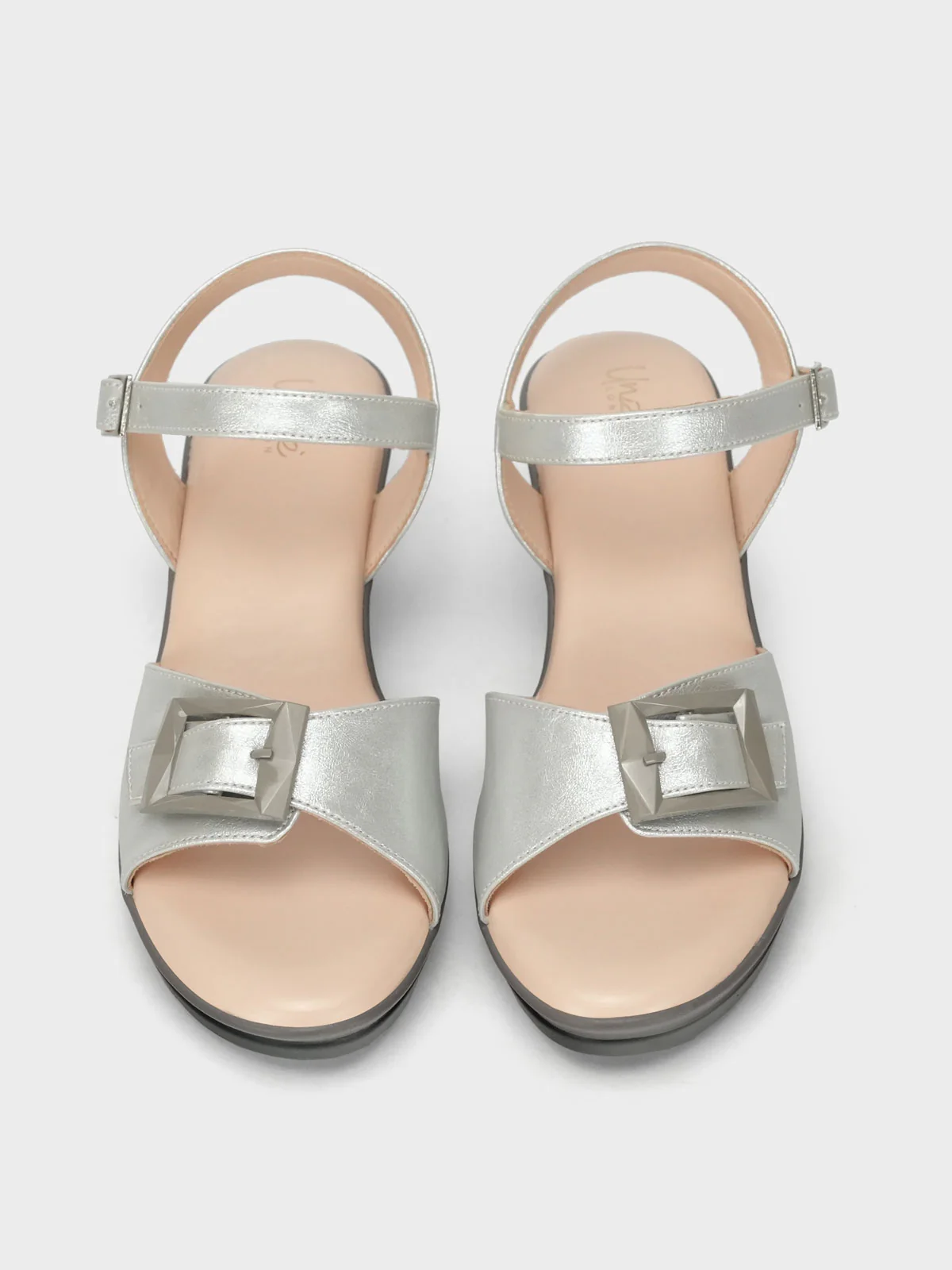 Women's "TRUONG" Shimmer Block Heel Sandals - Image 5