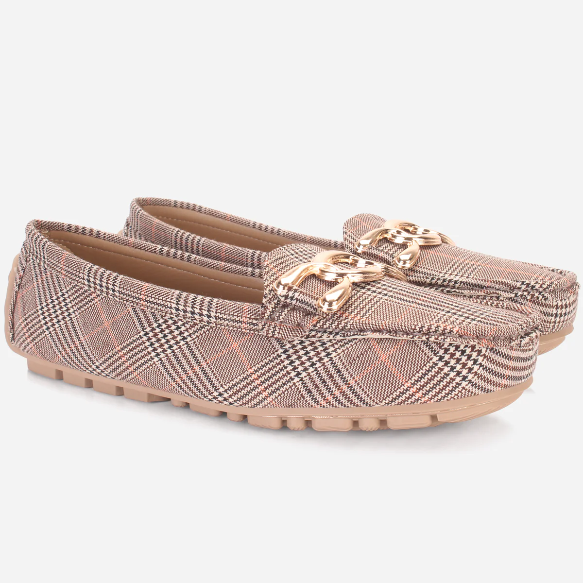 Women's "TULIP" Flat Comfy Slide In Moccasins - Image 2