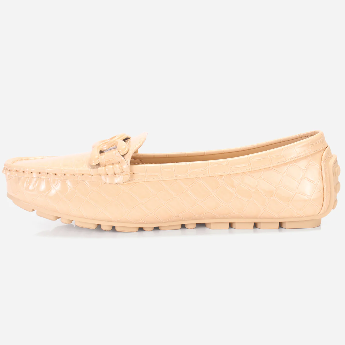 Women's "TULIP" Flat Comfy Slide In Moccasins - Image 3