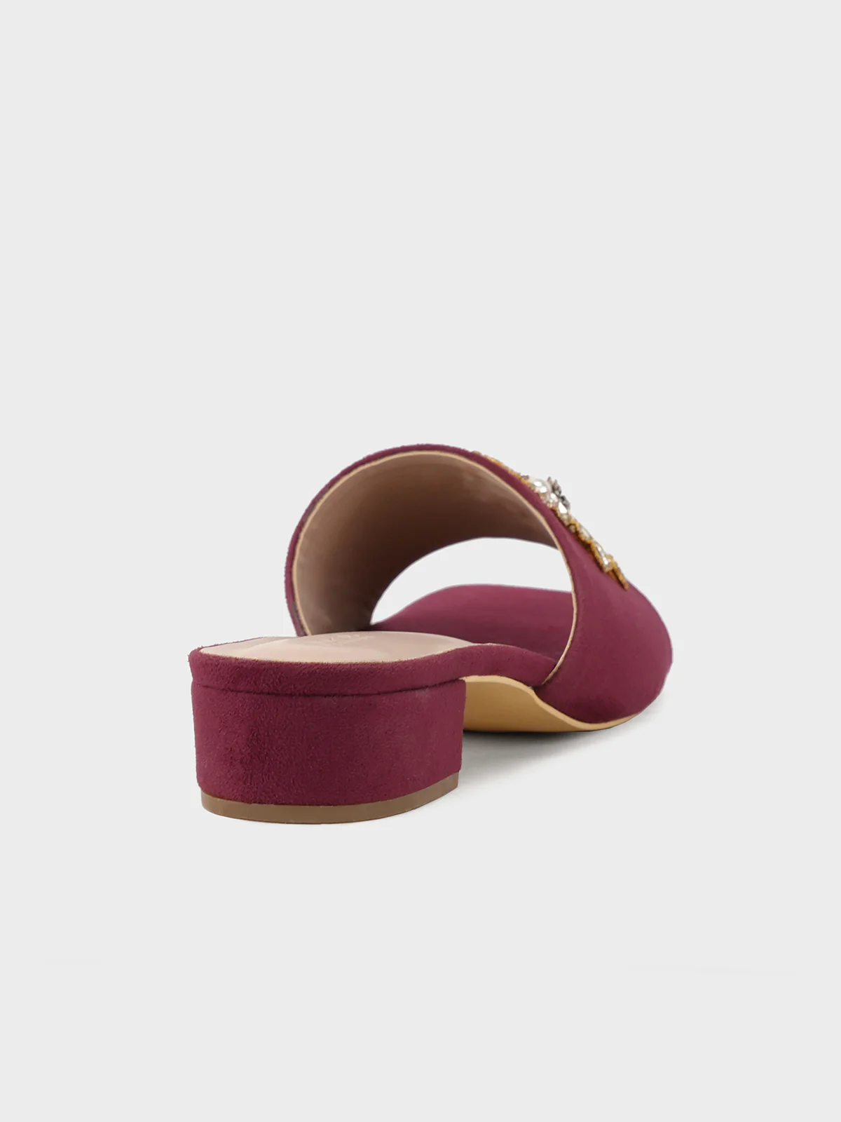 Women's "UMBRIEL" Decorated Slip On Sandals - Image 3