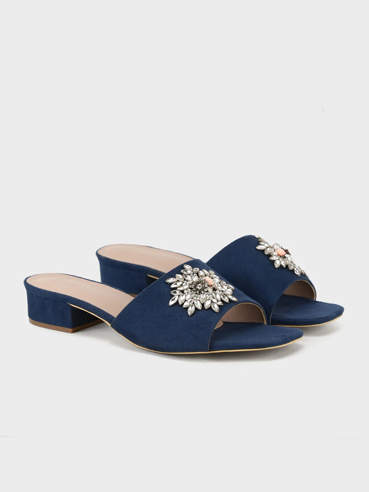 Women's "UMBRIEL" Decorated Slip On Sandals - Image 2
