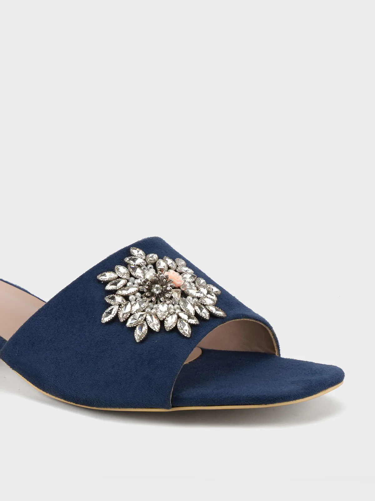 Women's "UMBRIEL" Decorated Slip On Sandals - Image 4