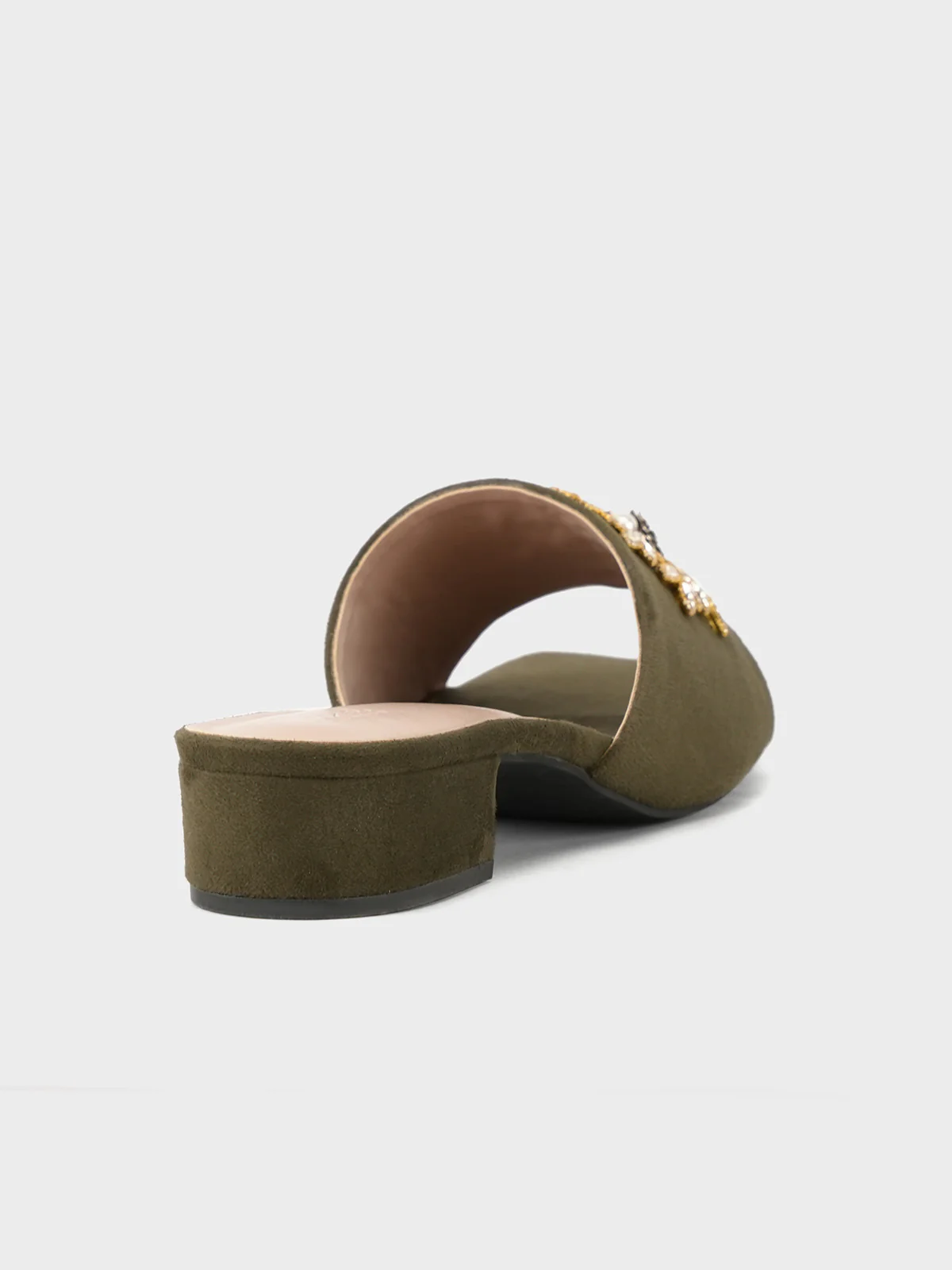 Women's "UMBRIEL" Decorated Slip On Sandals - Image 3