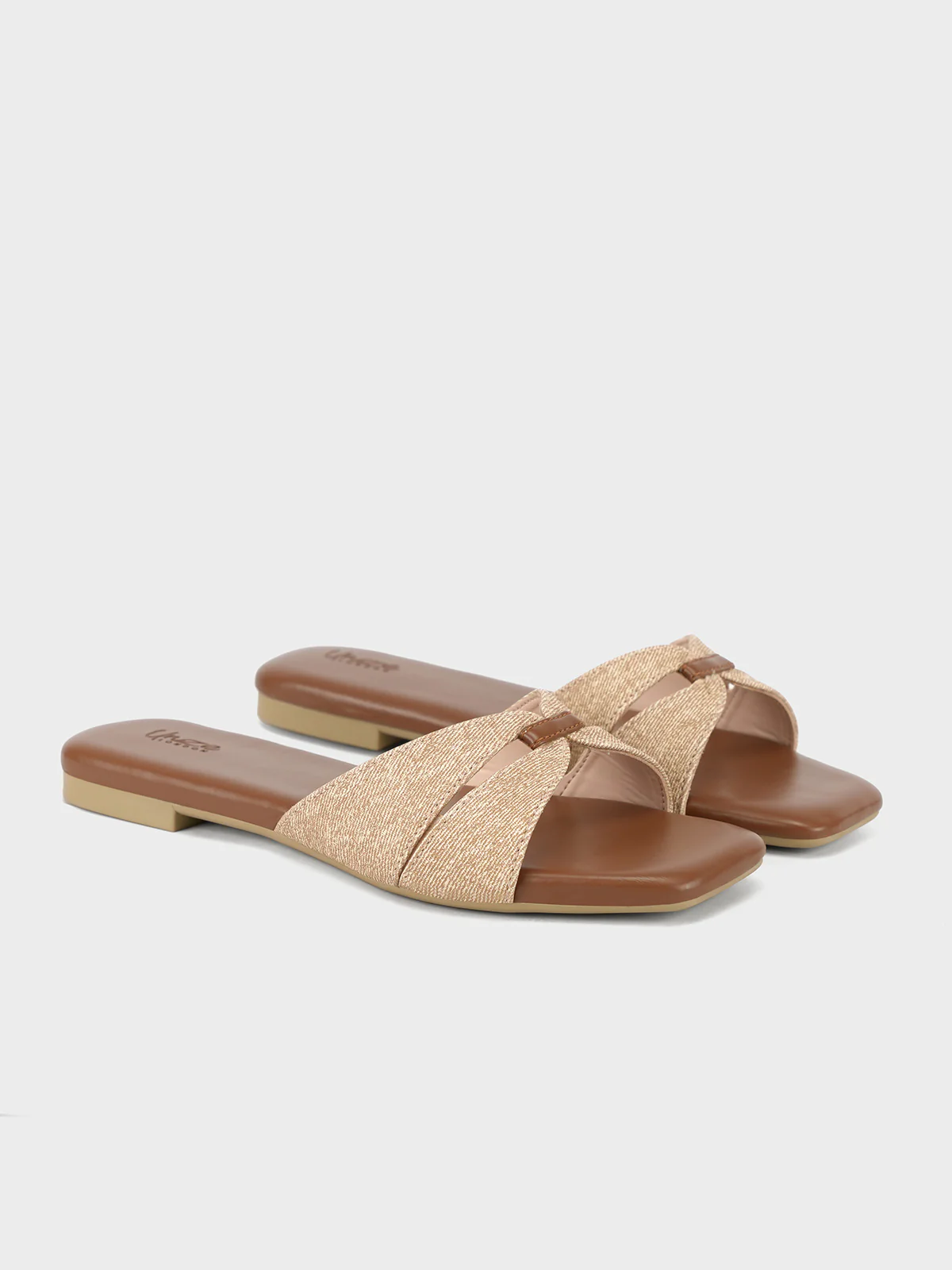 Womens "URBANM" Classic Flat Slippers - Image 4
