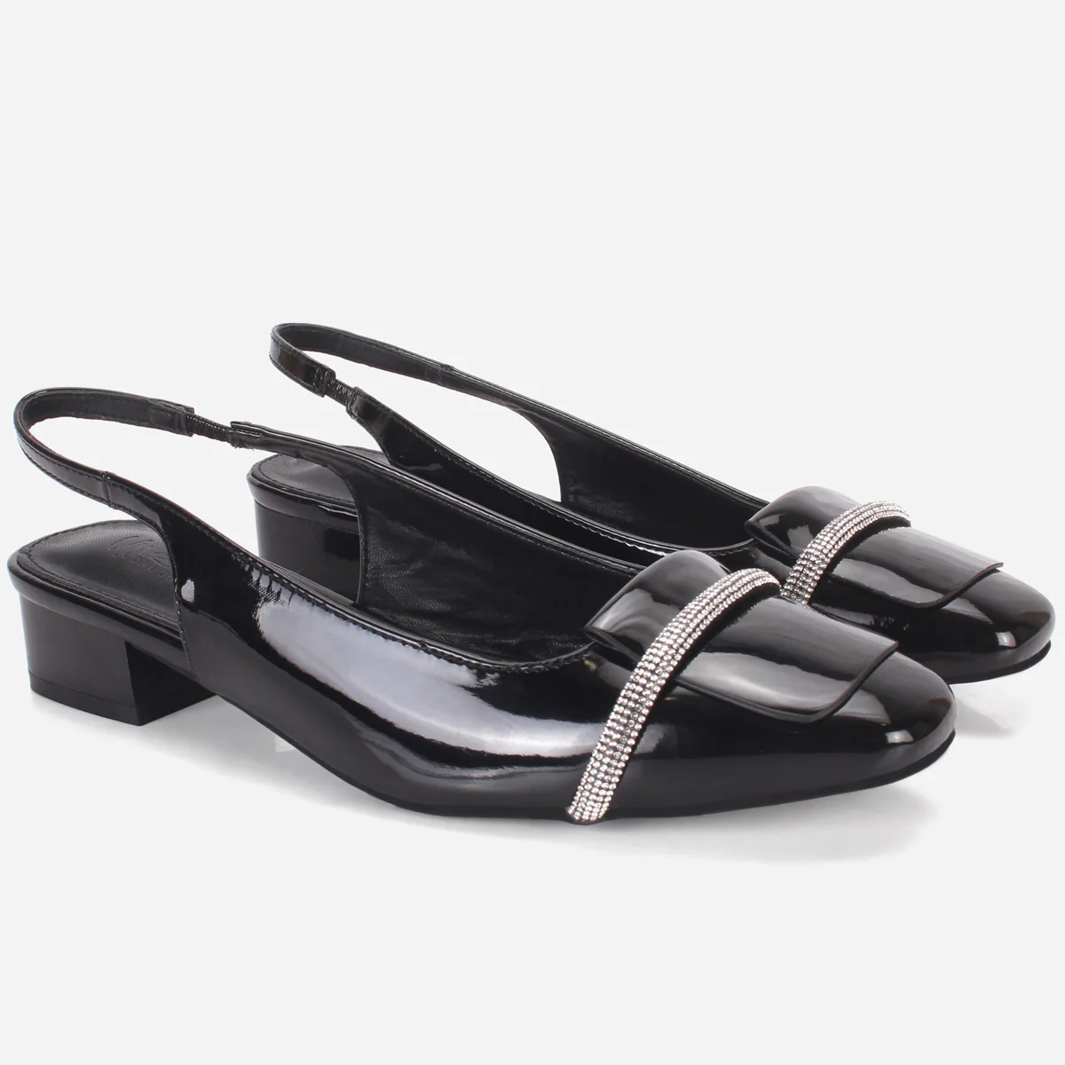 Womens "VALIDIE" Stylish Block Heel Sandals - Image 2