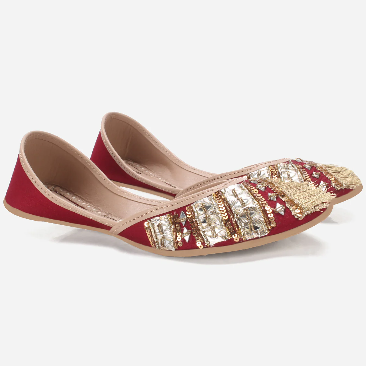 Women's "VALMAI" Embellished Stylish Khussa - Image 2