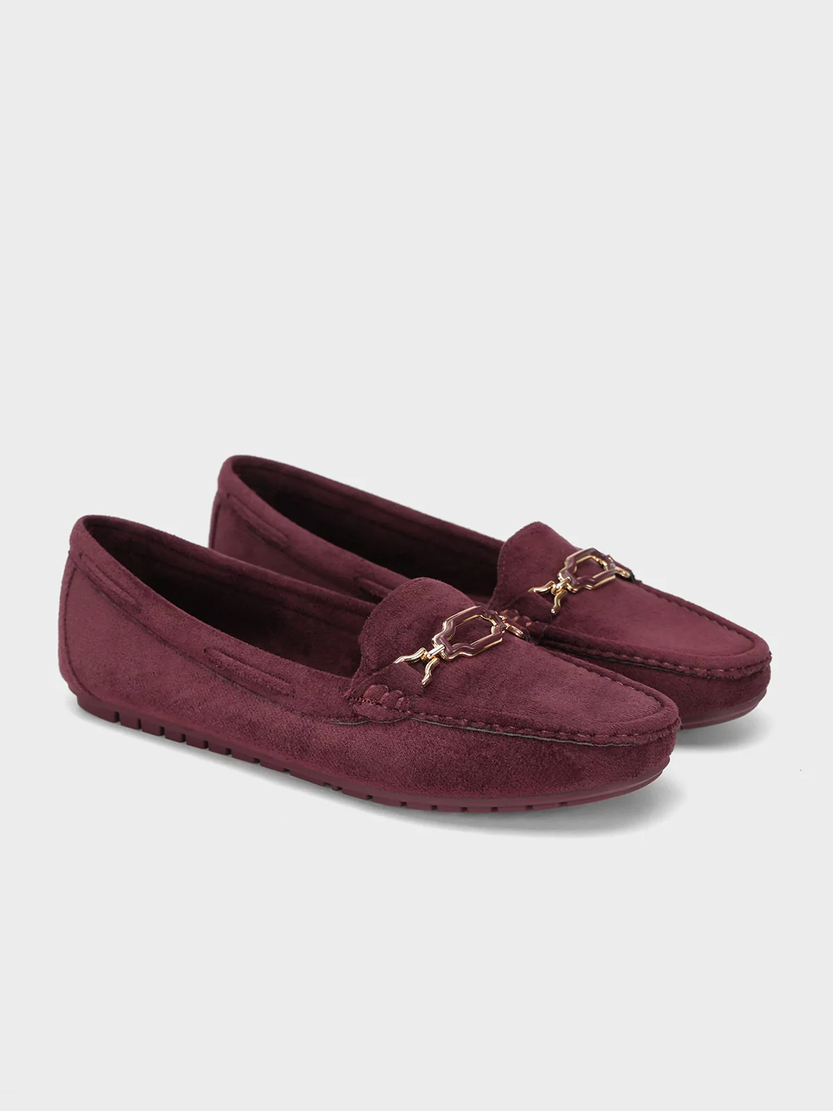 Womens "VIRAZ" Buckled Casual Moccasins - Image 2