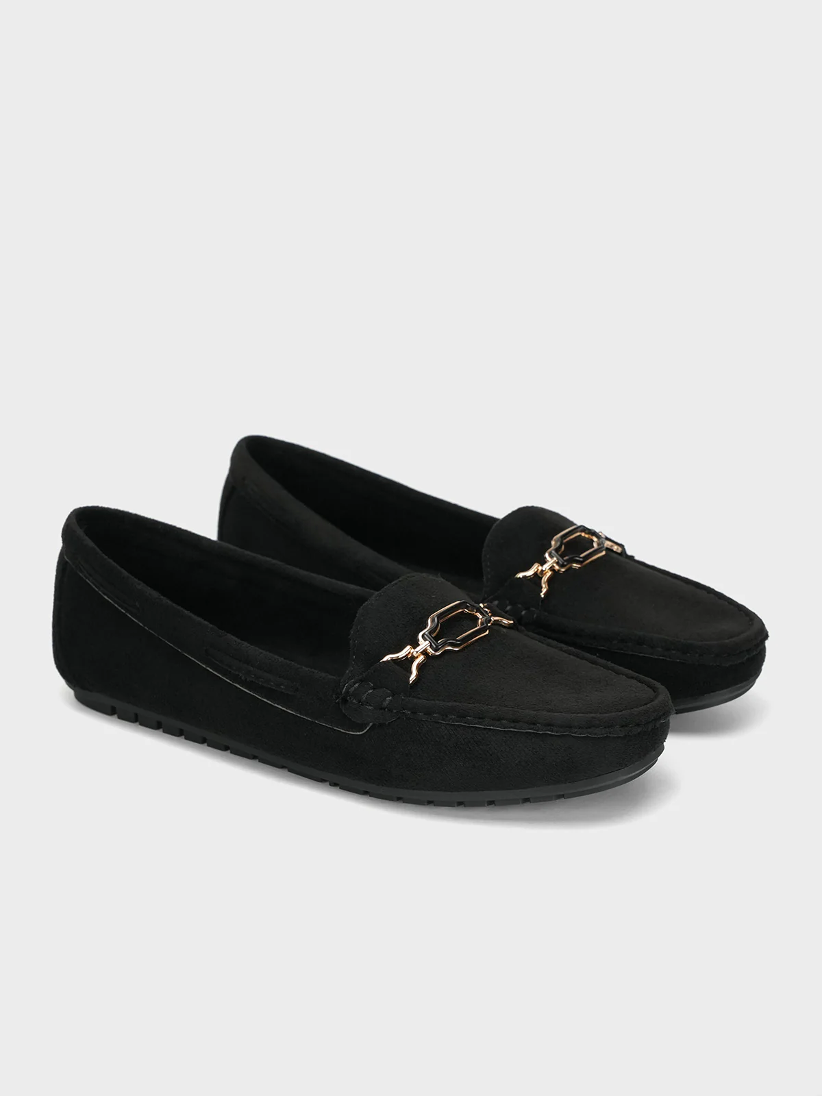 Womens "VIRAZ" Buckled Casual Moccasins - Image 2