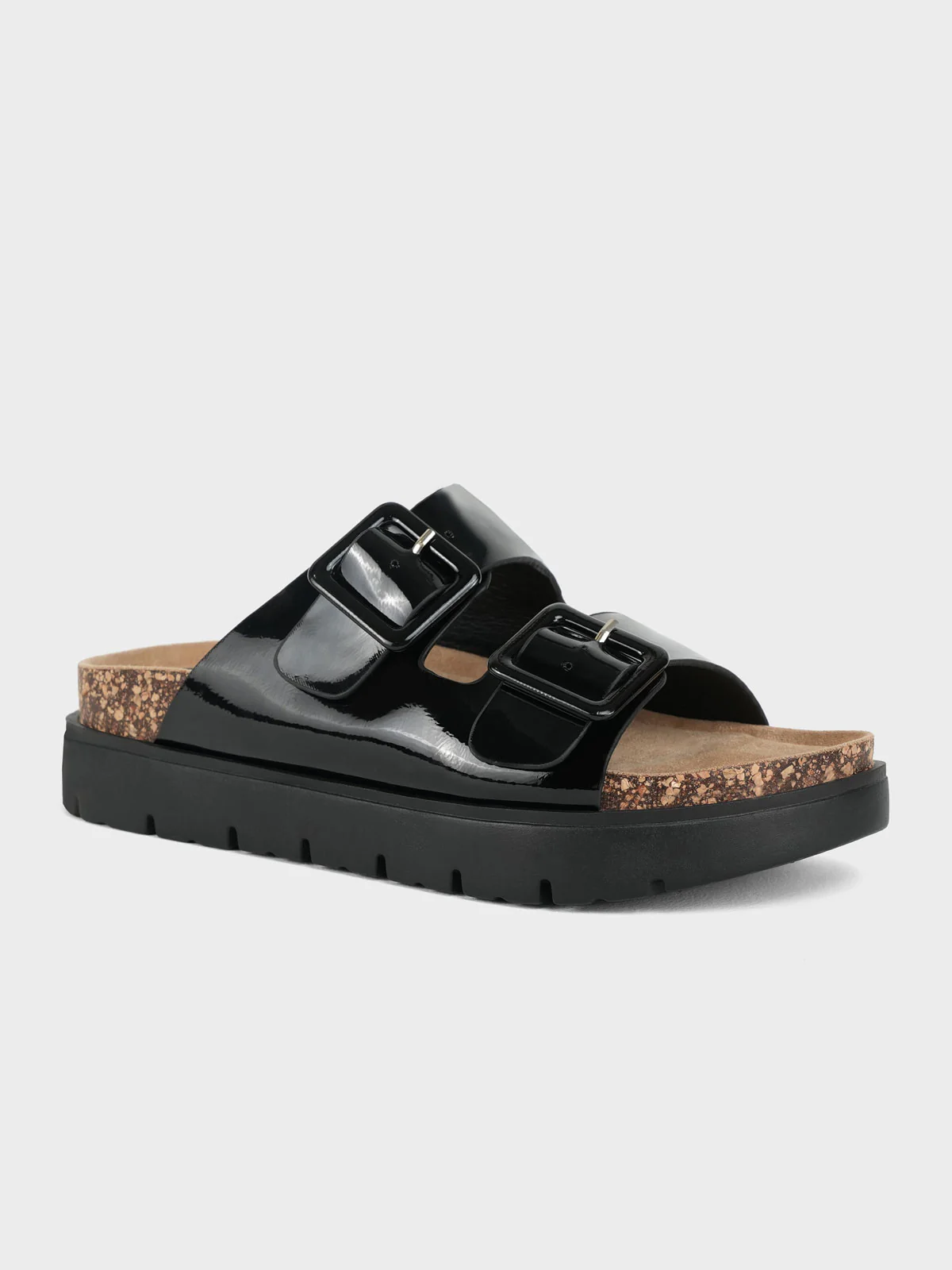 Women's "WAIOLA" Buckled Open Toe Slippers UK Size 3-8 - Image 2